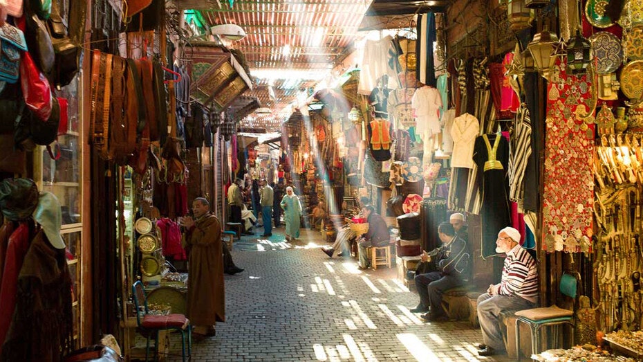 streets in morocco